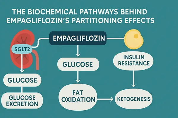 The Biochemical Pathways Behind Empagliflozins Partitioning Effects